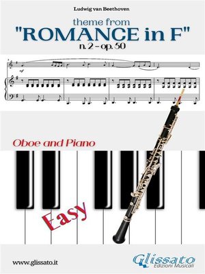 cover image of Theme from "Romance in F" Easy Oboe & Piano